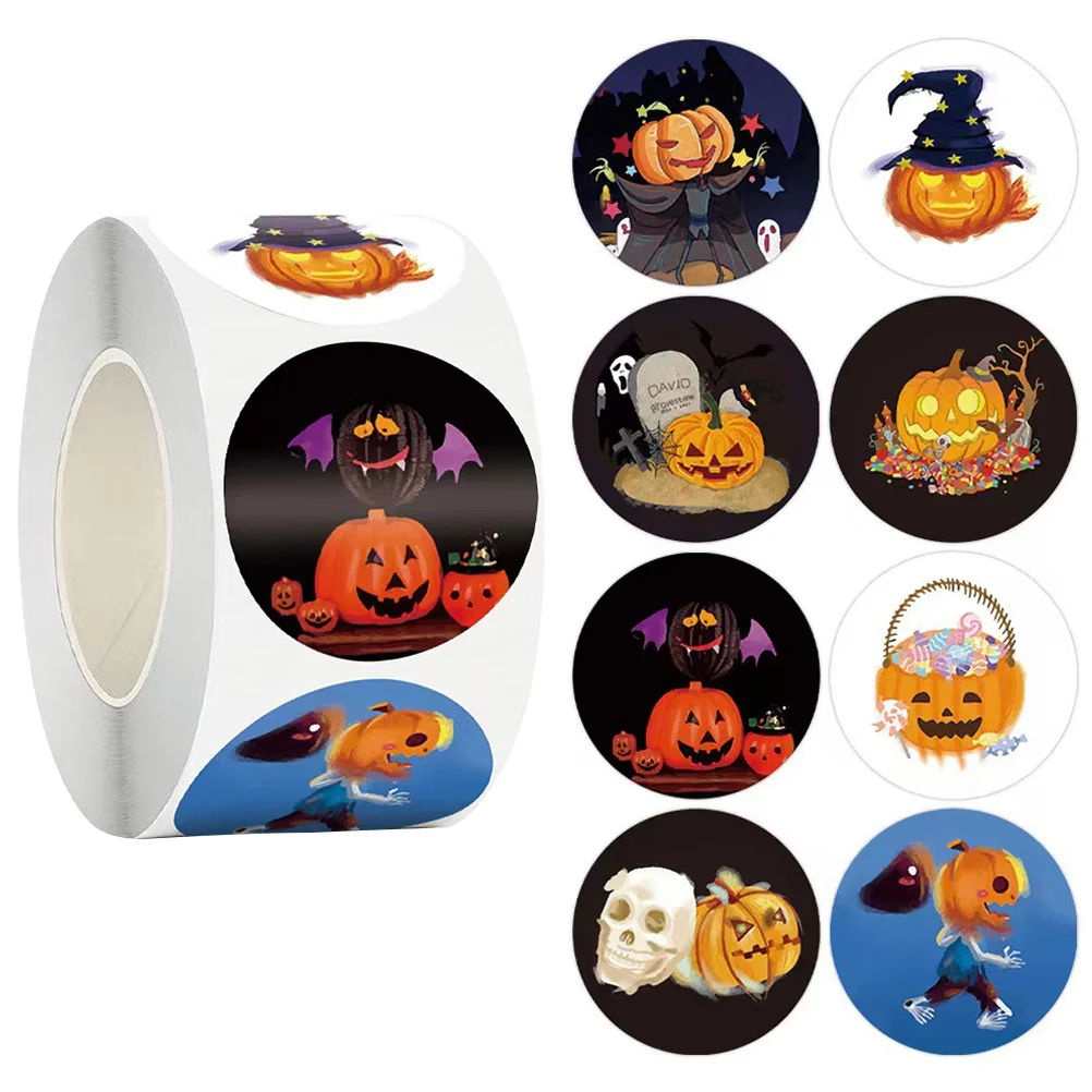 1 Roll of Gift Sealing Labels Box Sealing Decals Halloween Party Packing Stickers Gift Label Stickers
1 Roll of Gift Sealing Labels Box Sealing Decals Halloween Party Packing Stickers Gift Label Stickers