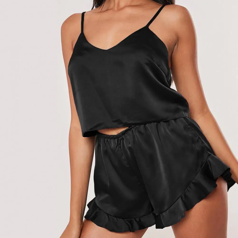 Plus Size 2Pcs/Set Stylish Adjustable Strap Short Sleepwear Sling Design Short Sleepwear Sleeveless Woman Clothes
Plus Size 2Pcs/Set Stylish Adjustable Strap Short Sleepwear Sling Design Short Sleepwear Sleeveless Woman Clothes