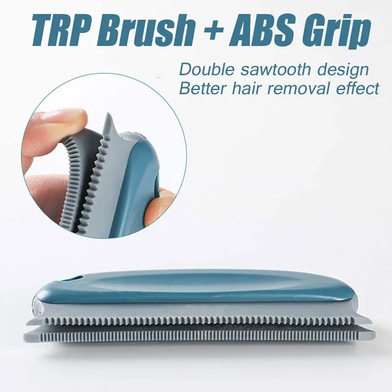 Soft Rubber Brush Cleaning Brush Sofa Fluff Cloth Dust Removal Portable Pet Tooth Comb Multifunctional Household Hair Remover
Soft Rubber Brush Cleaning Brush Sofa Fluff Cloth Dust Removal Portable Pet Tooth Comb Multifunctional Household Hair Remover