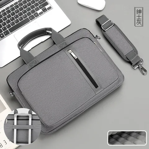 Оригинальная ударопрочная сумка IHOYI для компьютера, портативная деловая сумка для ноутбука 14/15/17 дюймов, сумка для ноутбука для Xiaomi, Lenovo, Macbook
