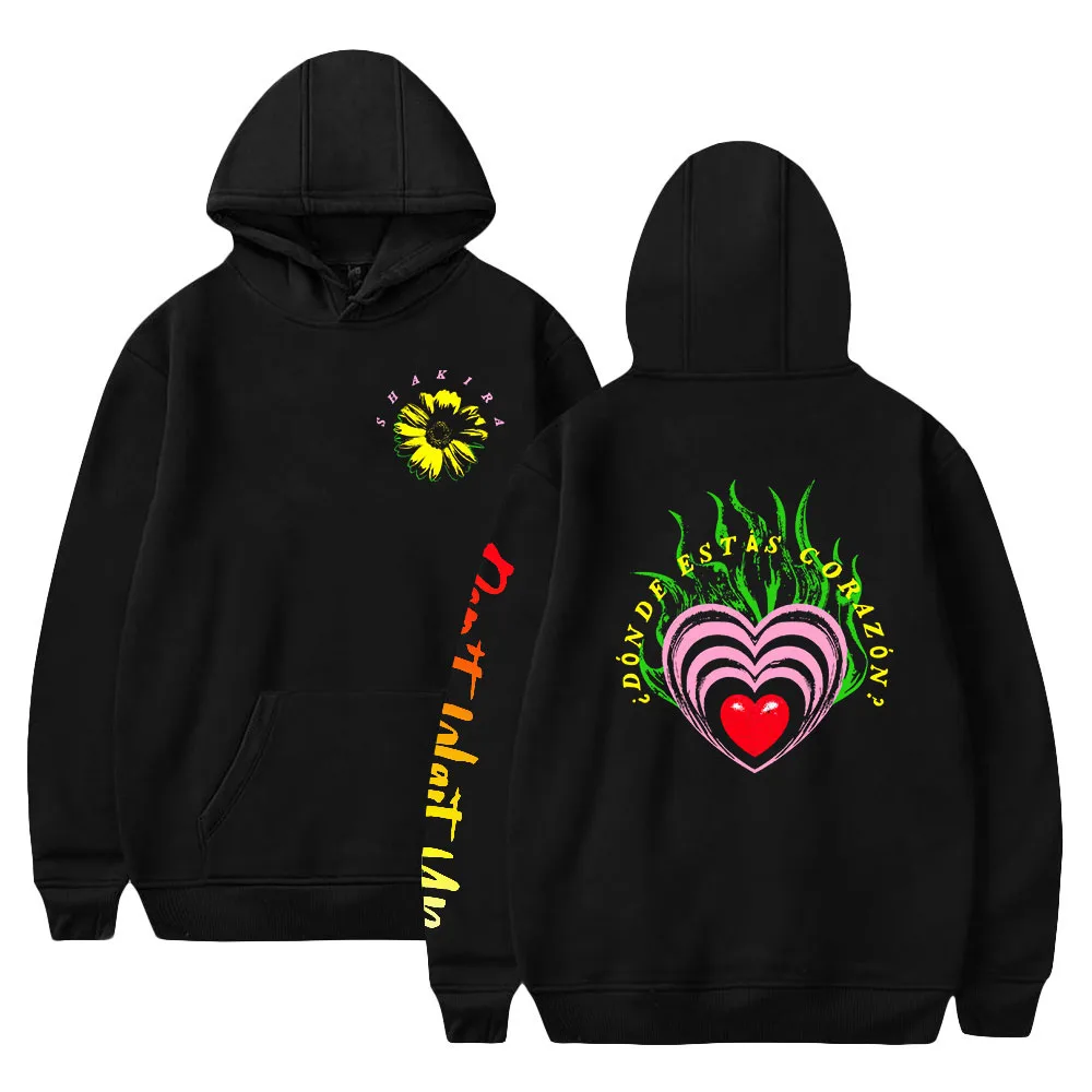 Shakira Merch Hoodie Long Sleeve Sweatshirt Men Women's Hooded Pullover Harajuku Streetwear Pop Songwriter Fashion Clothes tops
Shakira Merch Hoodie Long Sleeve Sweatshirt Men Women's Hooded Pullover Harajuku Streetwear Pop Songwriter Fashion Clothes tops