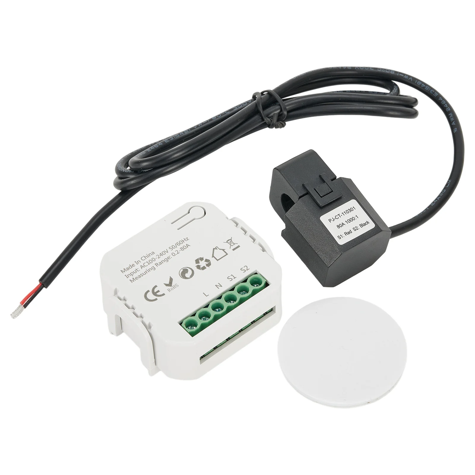 Comprehensive Energy Monitoring Electricity Meters WiFi Energy Meter Voltage 0.2A-80A Monitor Safe Tuya Smart Life
Comprehensive Energy Monitoring Electricity Meters WiFi Energy Meter Voltage 0.2A-80A Monitor Safe Tuya Smart Life