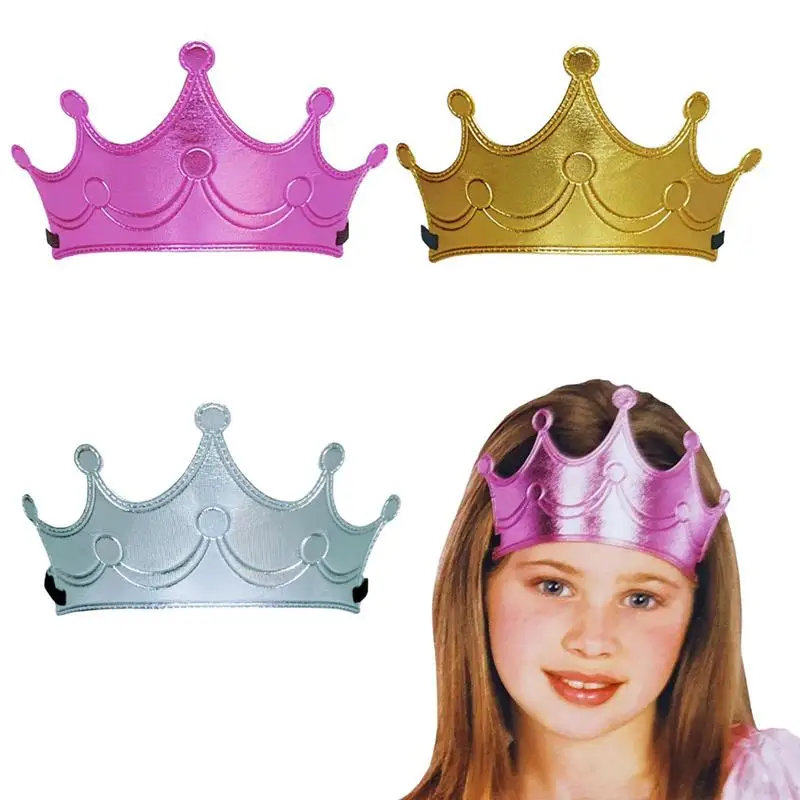 Birthday Party Crowns Cosplay King Queen Crown with Elastic Band Reusable Kids Hair Accessories for Kindergarten Home Decoration
Birthday Party Crowns Cosplay King Queen Crown with Elastic Band Reusable Kids Hair Accessories for Kindergarten Home Decoration
