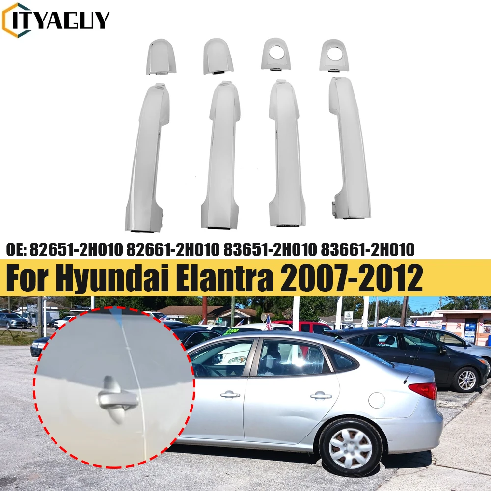Комплект Хромированных Наружных Дверных Ручек Для Hyundai Elantra 2007-2011, Передние И Задние, 82651-2H010, 82661-2H010
Комплект Хромированных Наружных Дверных Ручек Для Hyundai Elantra 2007-2011, Передние И Задние, 82651-2H010, 82661-2H010