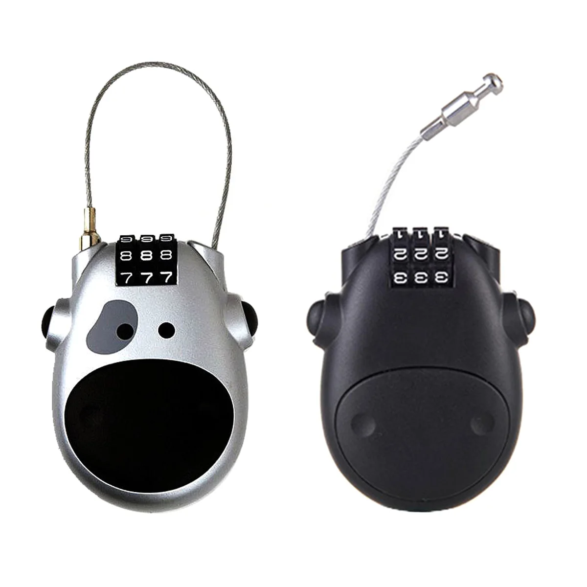 Steel Cable Code Lock Anti-theft 3 Digit Combination Padlock Travel Luggage Backpack Car Motorcycle Helmet Keyless Password Lock
Steel Cable Code Lock Anti-theft 3 Digit Combination Padlock Travel Luggage Backpack Car Motorcycle Helmet Keyless Password Lock