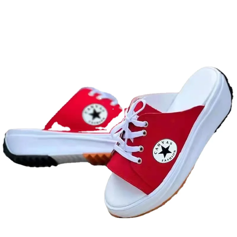 Summer New White Sneakers Women's Fashion Round Toe Fish Mouth Shoes Comfortable Beach Shoes Women's Sandals Slippers Shoes 43
Summer New White Sneakers Women's Fashion Round Toe Fish Mouth Shoes Comfortable Beach Shoes Women's Sandals Slippers Shoes 43