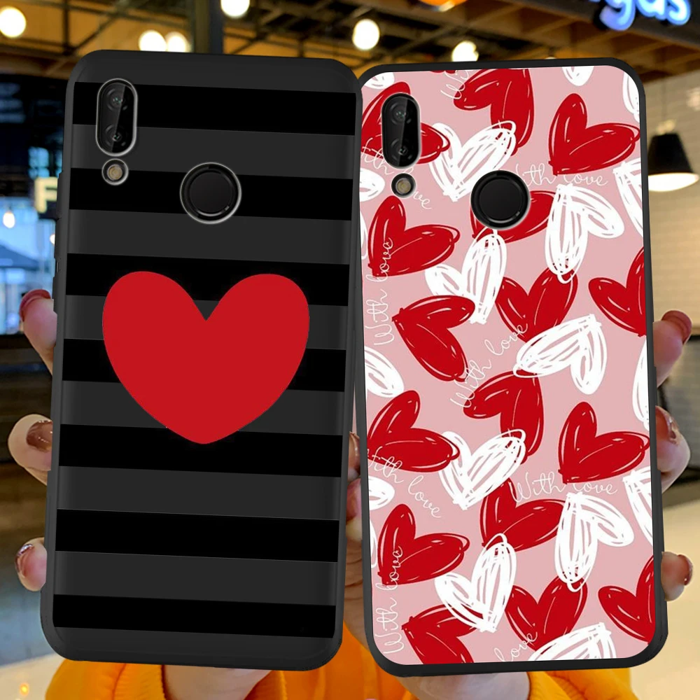 Fashion Stripes Love Heart Red Coque Silicone Funda For Huawei P40 P30 P20 P10 P8 Lite 2017 Mate 30 20 Lite Pro Phone Case Cover
Fashion Stripes Love Heart Red Coque Silicone Funda For Huawei P40 P30 P20 P10 P8 Lite 2017 Mate 30 20 Lite Pro Phone Case Cover