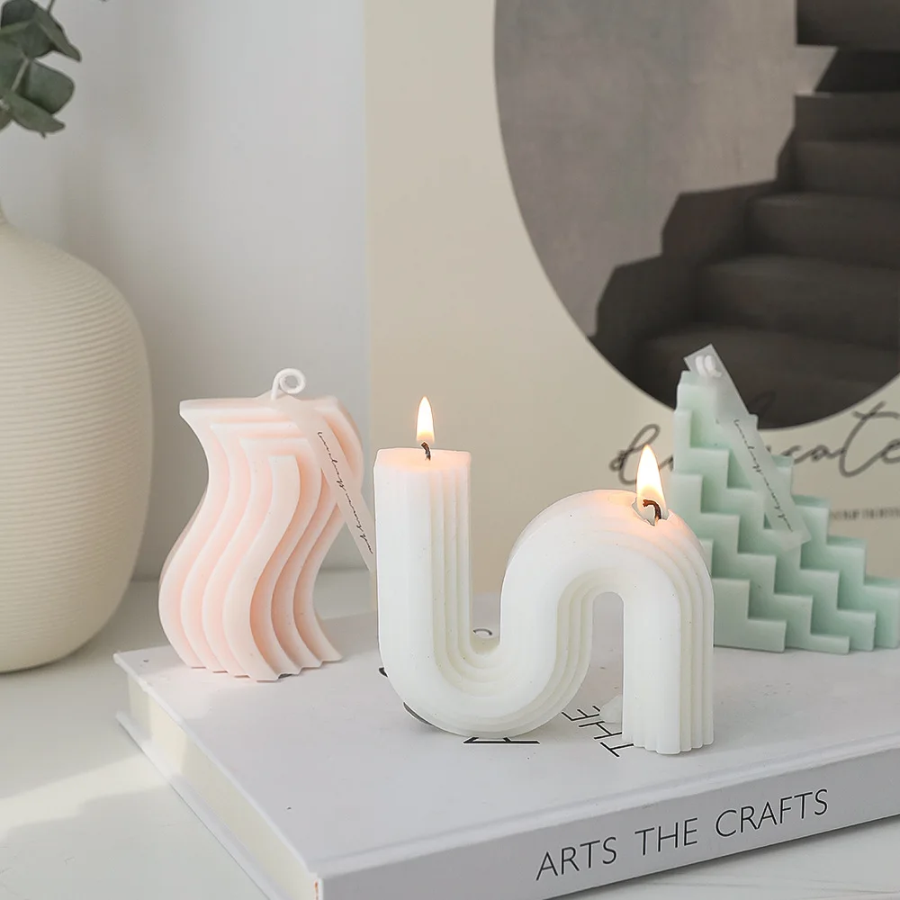 Handmade Candle Geometric Shape Scented Candles Craft Ornament Fragrance Candle Romantic Dinner Wedding Home Decoration Supplies
Handmade Candle Geometric Shape Scented Candles Craft Ornament Fragrance Candle Romantic Dinner Wedding Home Decoration Supplies