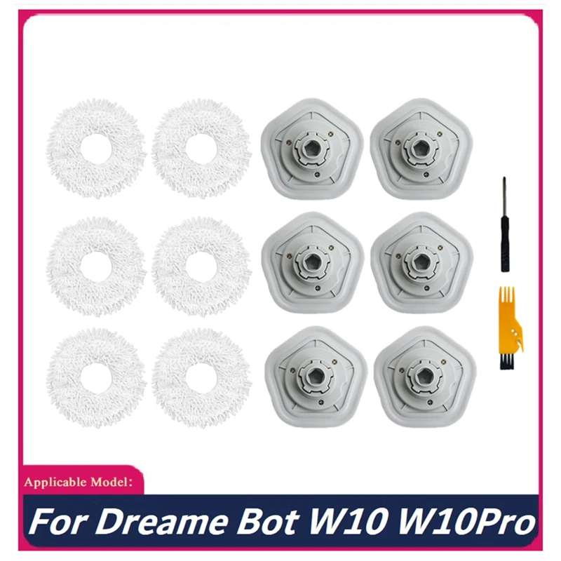 14Pcs For Dreame W10/W10 Pro Bot Vacuum Cleaner Replacement Accessories Mop Cloth Cleaning Brush For Floor Cleaning
14Pcs For Dreame W10/W10 Pro Bot Vacuum Cleaner Replacement Accessories Mop Cloth Cleaning Brush For Floor Cleaning