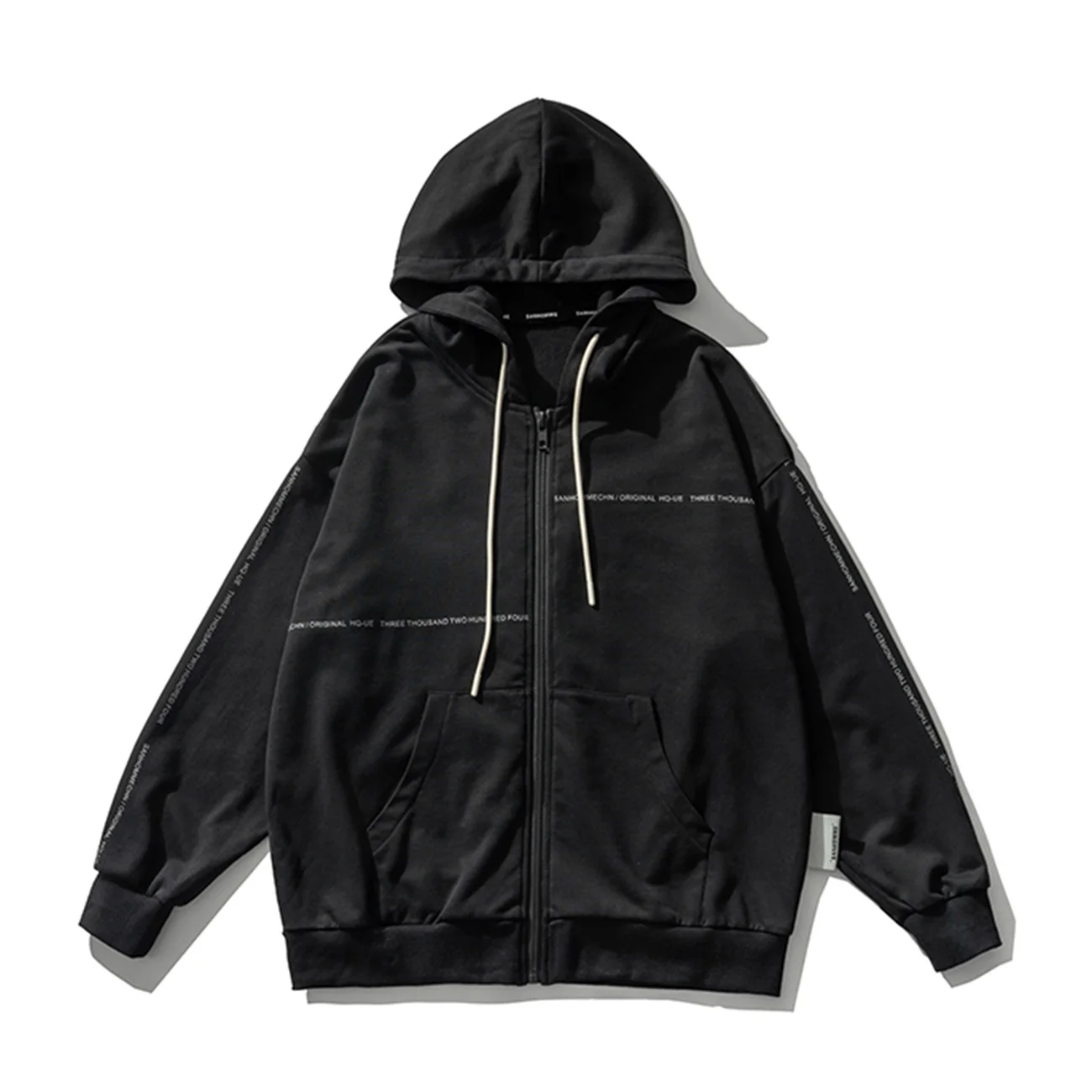 KKAYCATE Harajuku Zipper Hooded Jacket Coat Men Hip Hop Streetwear Letter Print Solid Hoodie Sweatshirt Cotton Loose Unisex Tops
KKAYCATE Harajuku Zipper Hooded Jacket Coat Men Hip Hop Streetwear Letter Print Solid Hoodie Sweatshirt Cotton Loose Unisex Tops