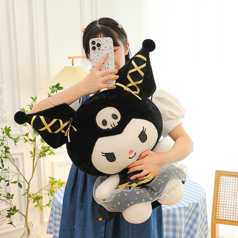 Lio Black gold series Kulomi doll HelloKitty plush toy doll Doll Gift Children exquisite gift Holiday gift
Lio Black gold series Kulomi doll HelloKitty plush toy doll Doll Gift Children exquisite gift Holiday gift