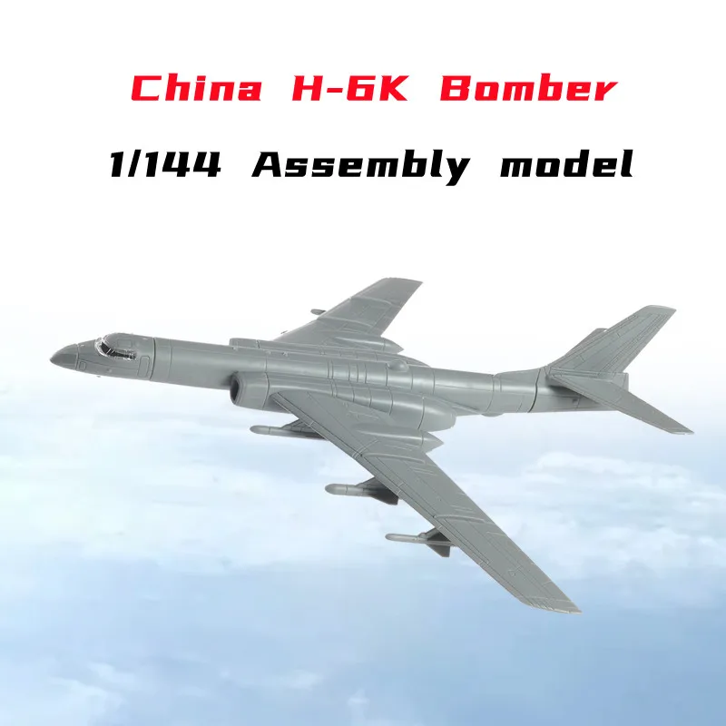 4D 1/144 China H-6 Bomber Assembly Model Plastic Airplane DIY Model Simulation Aircraft Toy
4D 1/144 China H-6 Bomber Assembly Model Plastic Airplane DIY Model Simulation Aircraft Toy
