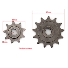 Electric Scooter 9T 13T 410 420 Sprocket For 410-420 Chain Motor Pinion Gear MY1020 BM1109 MY1016Z MY1018 DC Motor