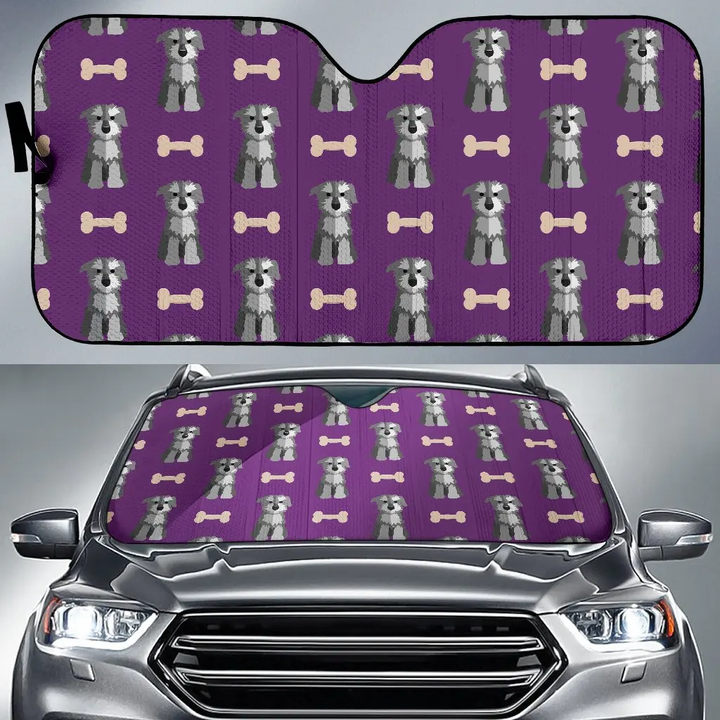 Dog Puppy Schnauzer Print Pattern Auto Sun Shade Car Windshield Window Cover Sunshade
Dog Puppy Schnauzer Print Pattern Auto Sun Shade Car Windshield Window Cover Sunshade