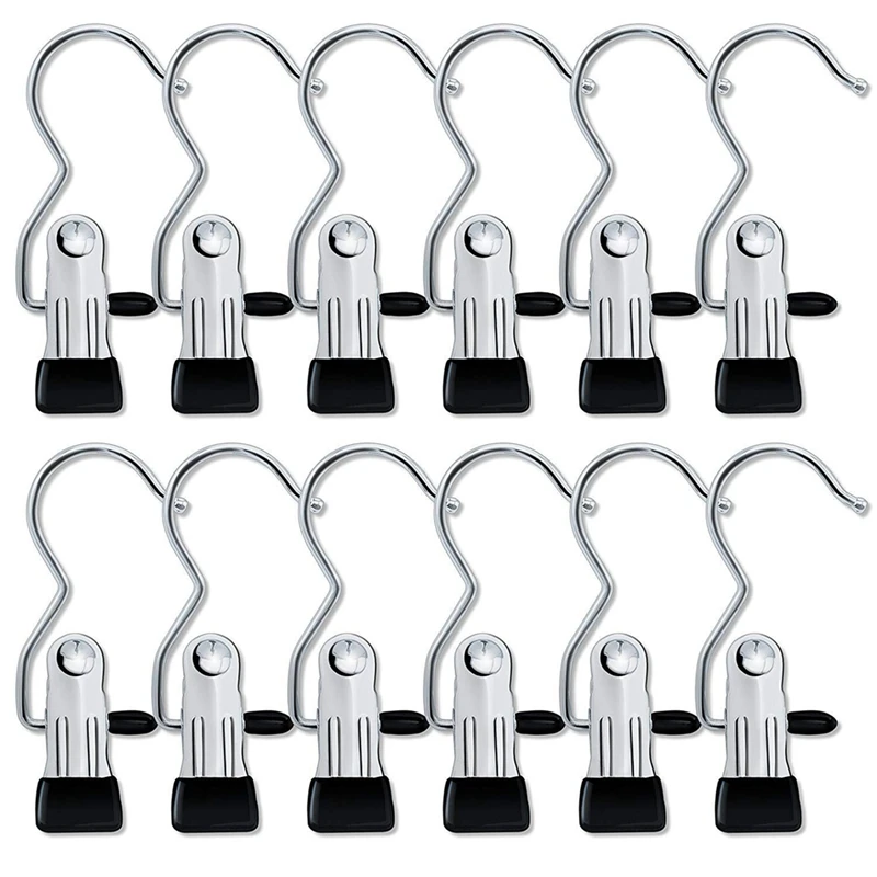 30PCS Legging Organizer For Closet Pants Hangers Space Saving Portable Stainless Steel Single Clips
30PCS Legging Organizer For Closet Pants Hangers Space Saving Portable Stainless Steel Single Clips