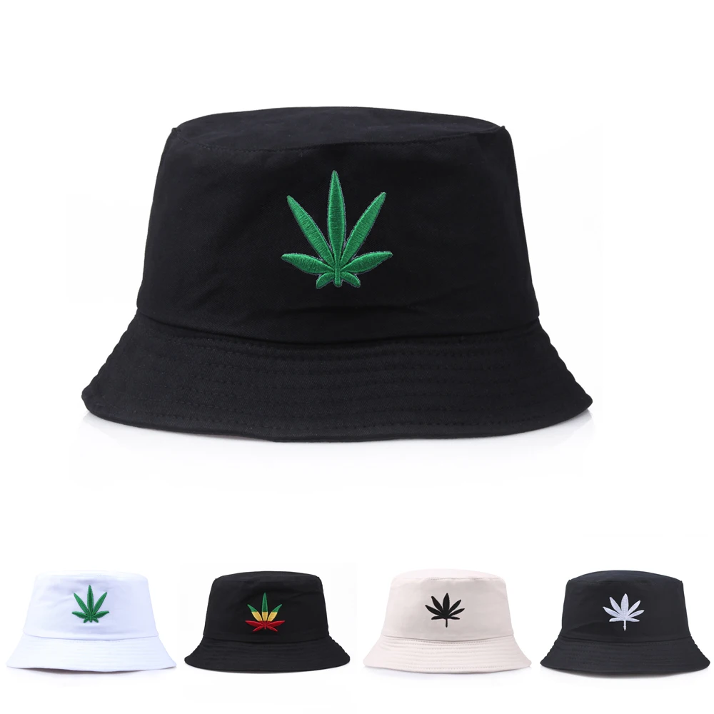 Fashion Maple Leaf Embroideried Bucket Hats for Women Men Foldable Hip Hop Bob Panama Caps Outdoor Fishing Sun Fisherman Hats
Fashion Maple Leaf Embroideried Bucket Hats for Women Men Foldable Hip Hop Bob Panama Caps Outdoor Fishing Sun Fisherman Hats