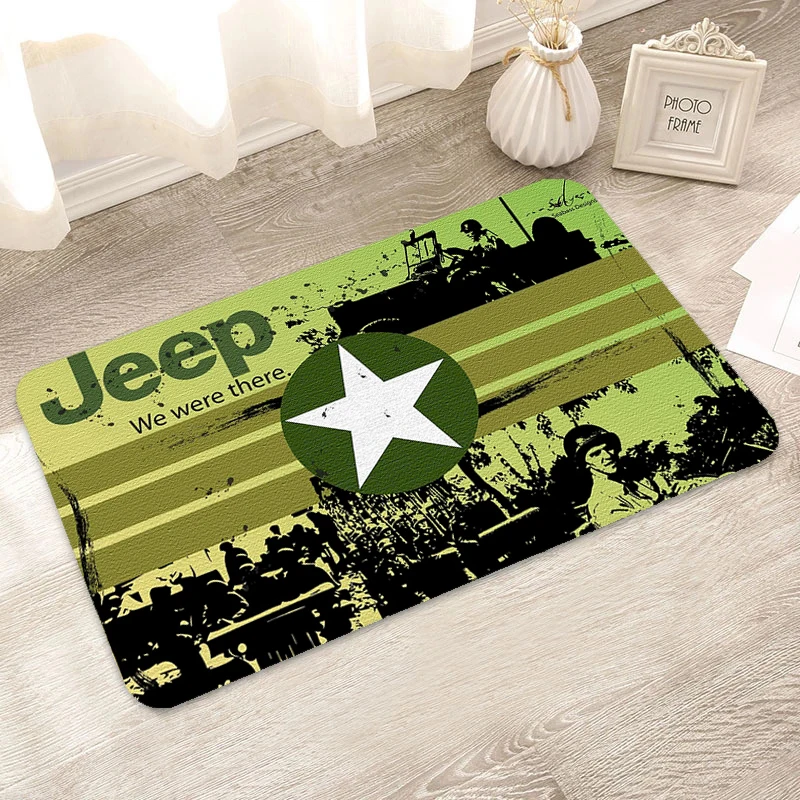 Jeep Entrance Door Mats Washable Non-slip Kitchen Rug Carpet Living Room Mat Balcony Decorations Welcome Home Doormats Bath Rugs 
Jeep Entrance Door Mats Washable Non-slip Kitchen Rug Carpet Living Room Mat Balcony Decorations Welcome Home Doormats Bath Rugs