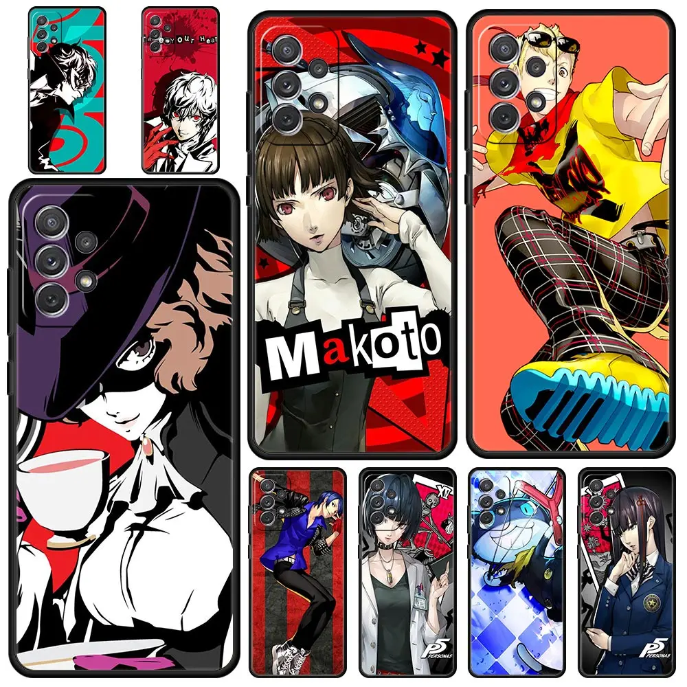 Persona 5 Anime Phone Case for Samsung Galaxy A72 A51 A71 A21S A12 A11 A31 A52S A41 A32 A01 A22 A03S A13 5G Soft Silicone Cover
Persona 5 Anime Phone Case for Samsung Galaxy A72 A51 A71 A21S A12 A11 A31 A52S A41 A32 A01 A22 A03S A13 5G Soft Silicone Cover