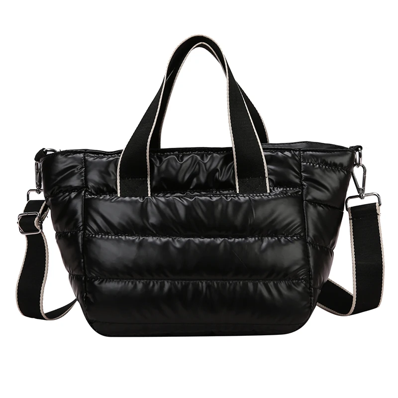 Large Capacity Handbag For Women Waterproof Nylon Space Padded Cotton Feather Down Tote Female Shoulder Shopping Bag Bolso Mujer
Large Capacity Handbag For Women Waterproof Nylon Space Padded Cotton Feather Down Tote Female Shoulder Shopping Bag Bolso Mujer