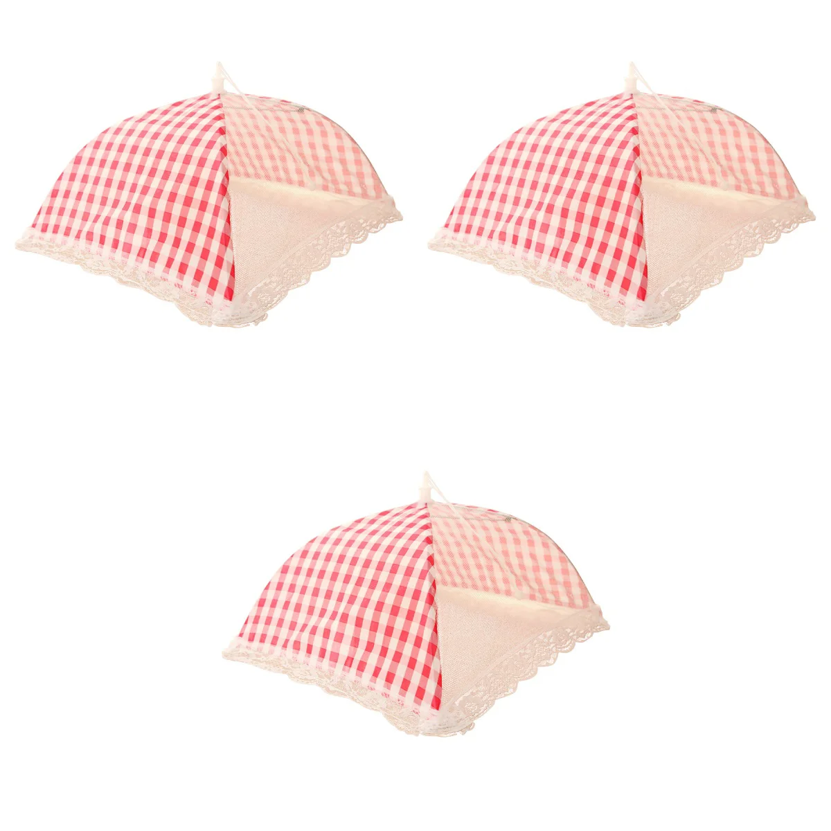 3pcs Collapsible Food Cover Tent Pop-up Lace Screen Net Umbrella Covers Keep Out Flies Bugs Mosquitos Wasps for Outdoor Indoor
3pcs Collapsible Food Cover Tent Pop-up Lace Screen Net Umbrella Covers Keep Out Flies Bugs Mosquitos Wasps for Outdoor Indoor