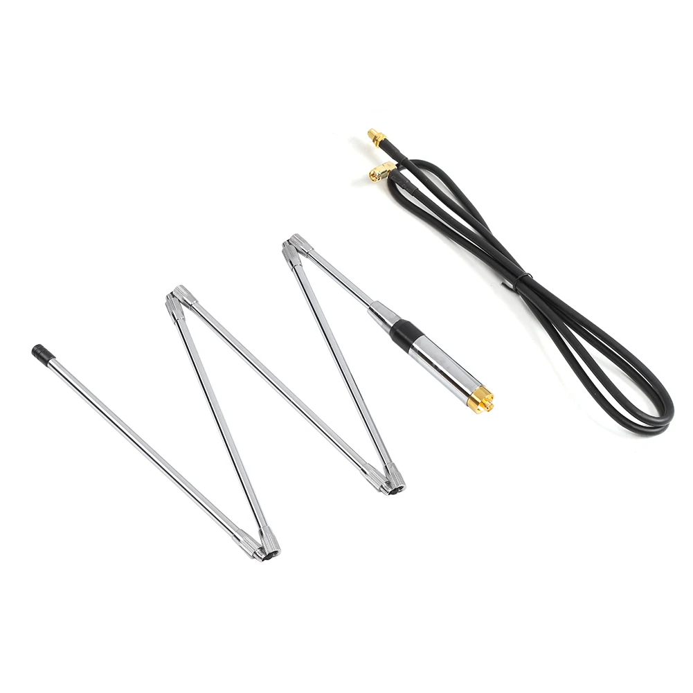 SMA Female Omni-directional Vertical Polarization UV Dual-Band 5.2dBi Folding Brass Antenna sma sma sma sma
SMA Female Omni-directional Vertical Polarization UV Dual-Band 5.2dBi Folding Brass Antenna sma sma sma sma