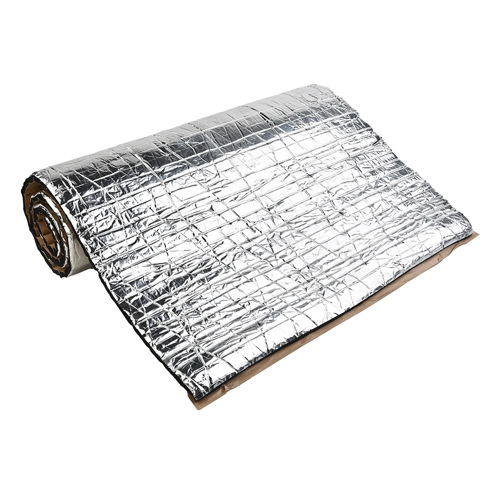 Pad Car Soundproof insulation Replacement Accessory 1pc 100*40cm Deadening Noise Warm Aluminum foil + rubber foam Durable Useful
Pad Car Soundproof insulation Replacement Accessory 1pc 100*40cm Deadening Noise Warm Aluminum foil + rubber foam Durable Useful
