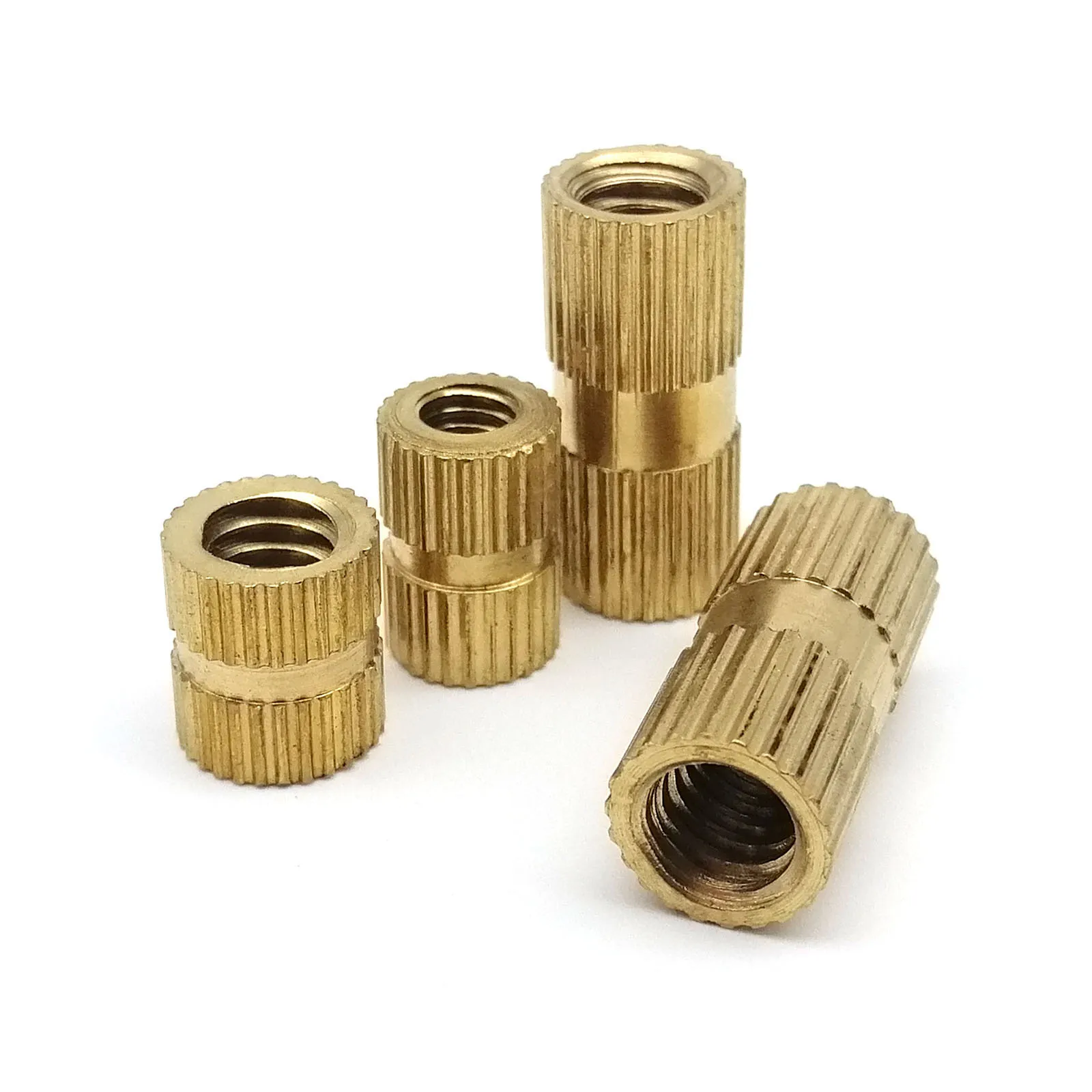 10X US Standard 4# 6# 8# 10# 1/4 Solid Brass Copper Hot Melt Adhesive Injection Molding Knurl Embedded Insert Nut for 3D printer
10X US Standard 4# 6# 8# 10# 1/4 Solid Brass Copper Hot Melt Adhesive Injection Molding Knurl Embedded Insert Nut for 3D printer