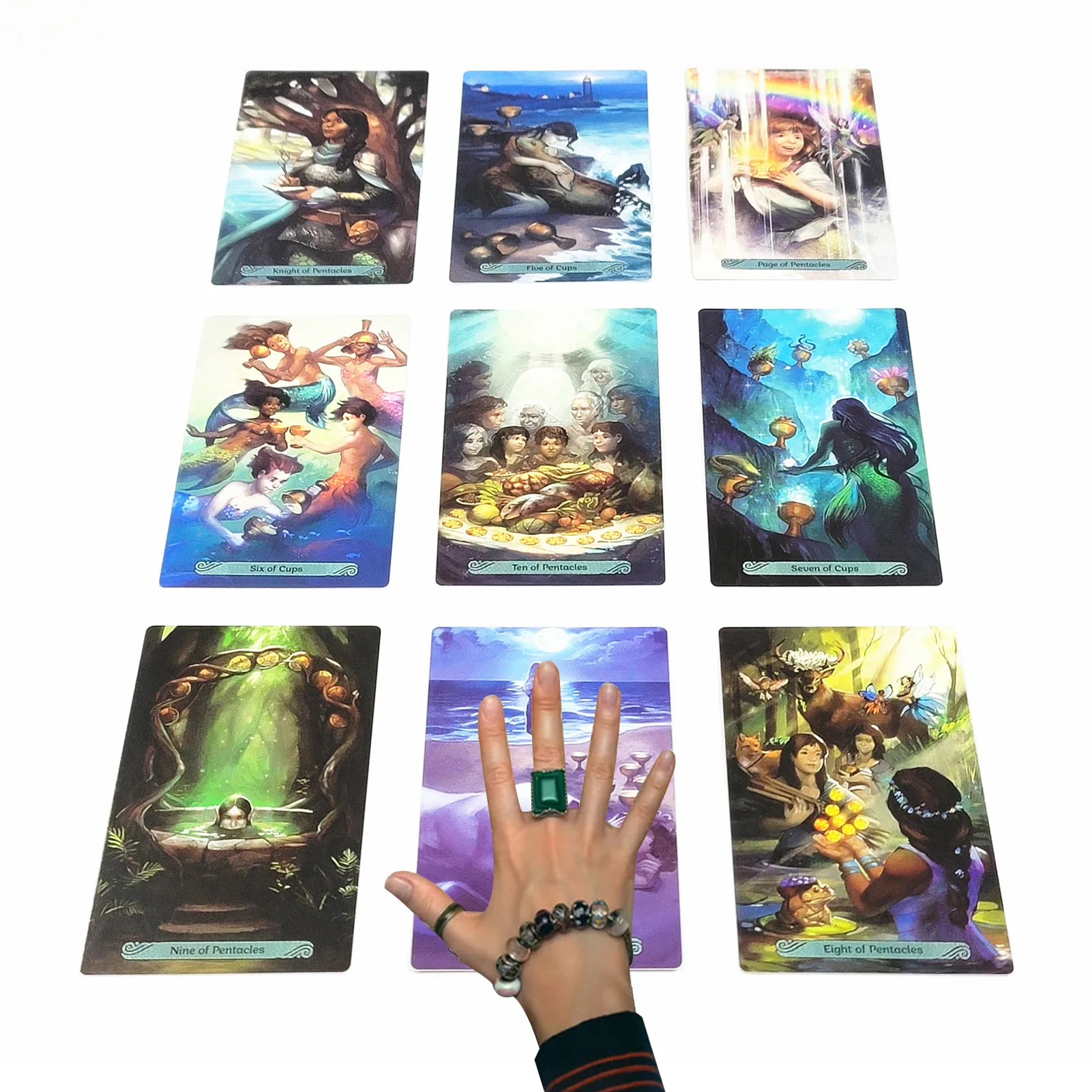 2022 High-quality Oracle Mermaid Tarot Deck Card Board Deck Games Playing Cards For Party Supplies Playing Board Game Fun
2022 High-quality Oracle Mermaid Tarot Deck Card Board Deck Games Playing Cards For Party Supplies Playing Board Game Fun
