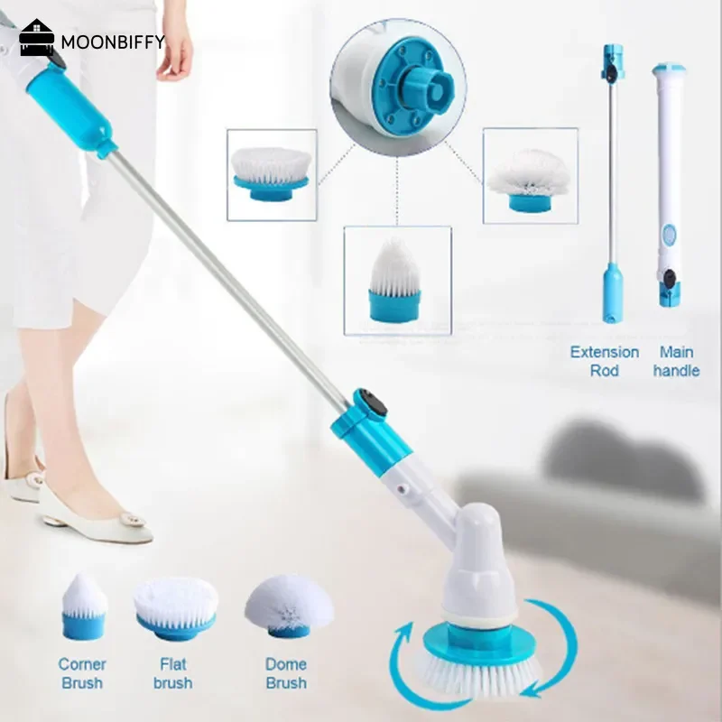Cleaning Turbo Scrub Brush Automatic Rotation Cleaner Wireless Charging Clean Bathroom Kitchen Cleaning Tools Set 청소 도구 
Cleaning Turbo Scrub Brush Automatic Rotation Cleaner Wireless Charging Clean Bathroom Kitchen Cleaning Tools Set 청소 도구