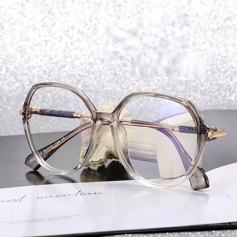 New Anti-Blue Light Glasses Ladies Round Frame Craft Leg Optical Prescription glasses
New Anti-Blue Light Glasses Ladies Round Frame Craft Leg Optical Prescription glasses