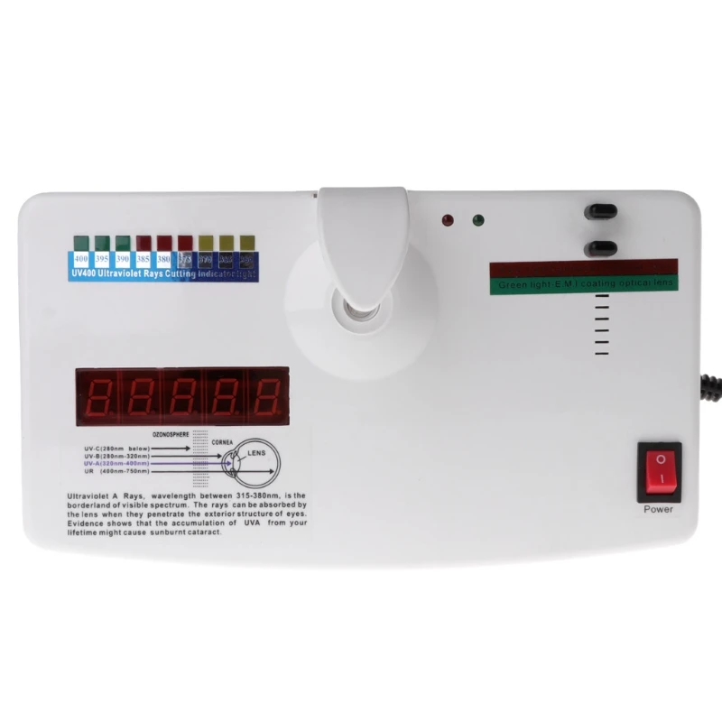 Optical Lens Anti-radiation Ultraviolet Ray UV Tester Detector Measurer 13B 220V
Optical Lens Anti-radiation Ultraviolet Ray UV Tester Detector Measurer 13B 220V