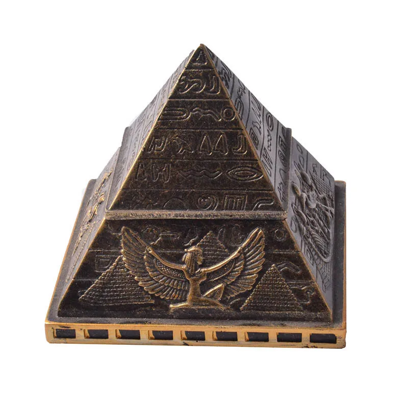 Vintage Egyptian Pyramid Jewelry Storage Wedding Ring Box 3D Relief Figure Ancient Egypt Building Model Desk Decoration Ornament
Vintage Egyptian Pyramid Jewelry Storage Wedding Ring Box 3D Relief Figure Ancient Egypt Building Model Desk Decoration Ornament