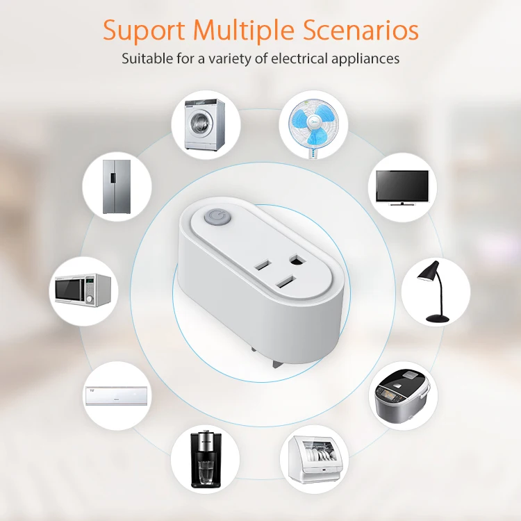 Zigbee 3.0 Smart Wifi Plug Multiple Plug Wireless With Power Monitor Function Remote Control Socket Outlet Home Appliance Tuya
Zigbee 3.0 Smart Wifi Plug Multiple Plug Wireless With Power Monitor Function Remote Control Socket Outlet Home Appliance Tuya