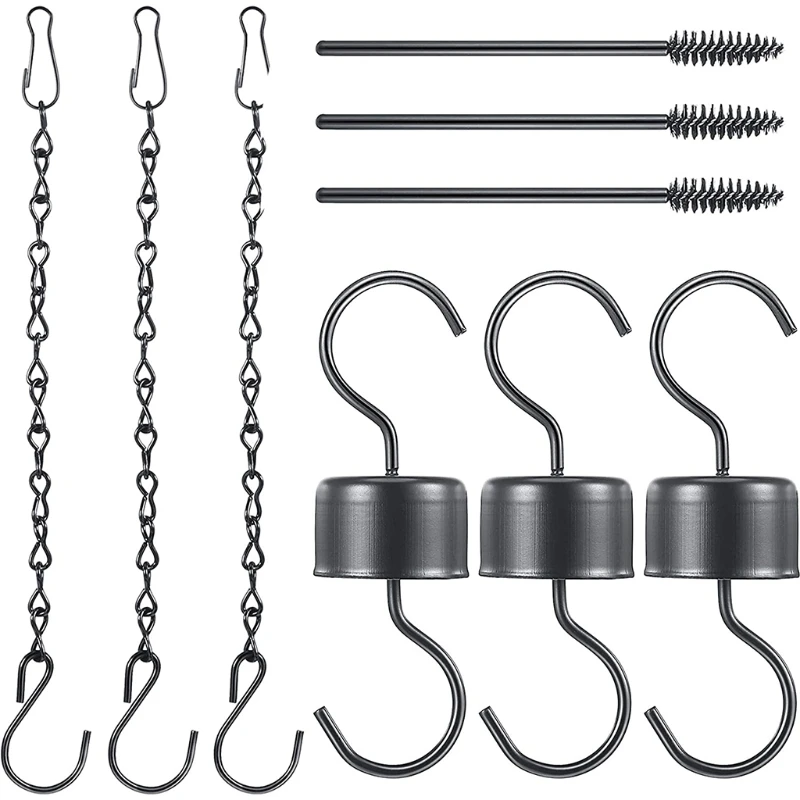 9 Packs Hummingbird Feeder Accessory Moat Hooks 3 Clean Brushes for Hummingbird Oriole Feeders for Outdoors Pet F
9 Packs Hummingbird Feeder Accessory Moat Hooks 3 Clean Brushes for Hummingbird Oriole Feeders for Outdoors Pet F
