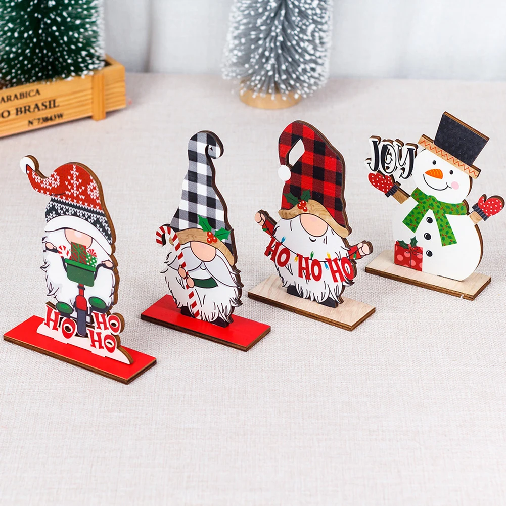 1/4Pcs Christmas Decorations Wooden Gnomes Snowman Ornament Xmas Navidad New Year Gifts Bar Office Desktop Home Decor 2023
1/4Pcs Christmas Decorations Wooden Gnomes Snowman Ornament Xmas Navidad New Year Gifts Bar Office Desktop Home Decor 2023