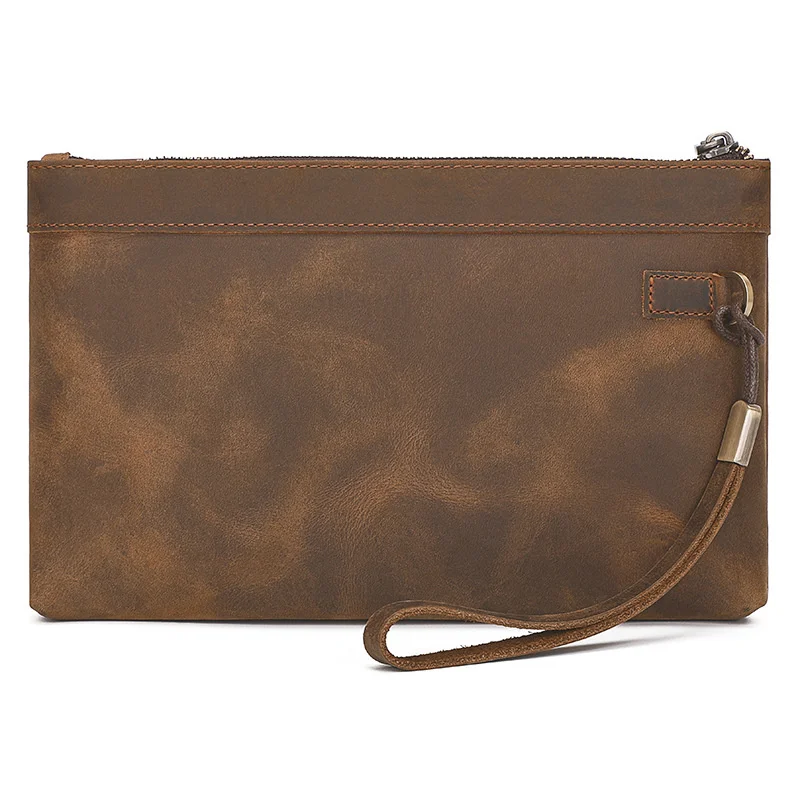 Vintage Men's Handbag Day Clutches Bags for Phone Crazy Horse Genuine Leather Long Wallet RFID Clutch Bag Large Capacity Male
Vintage Men's Handbag Day Clutches Bags for Phone Crazy Horse Genuine Leather Long Wallet RFID Clutch Bag Large Capacity Male
