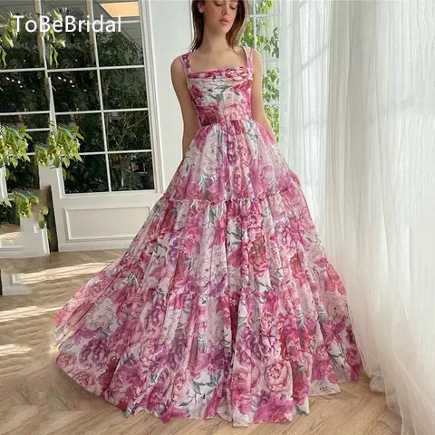 Fashion Pink Print Lace Prom Dress A-Line Square Neck Sleeveless Corset Slim Fit Wedding Party Dress Vestidos De Graduaci ó n
Fashion Pink Print Lace Prom Dress A-Line Square Neck Sleeveless Corset Slim Fit Wedding Party Dress Vestidos De Graduaci ó n