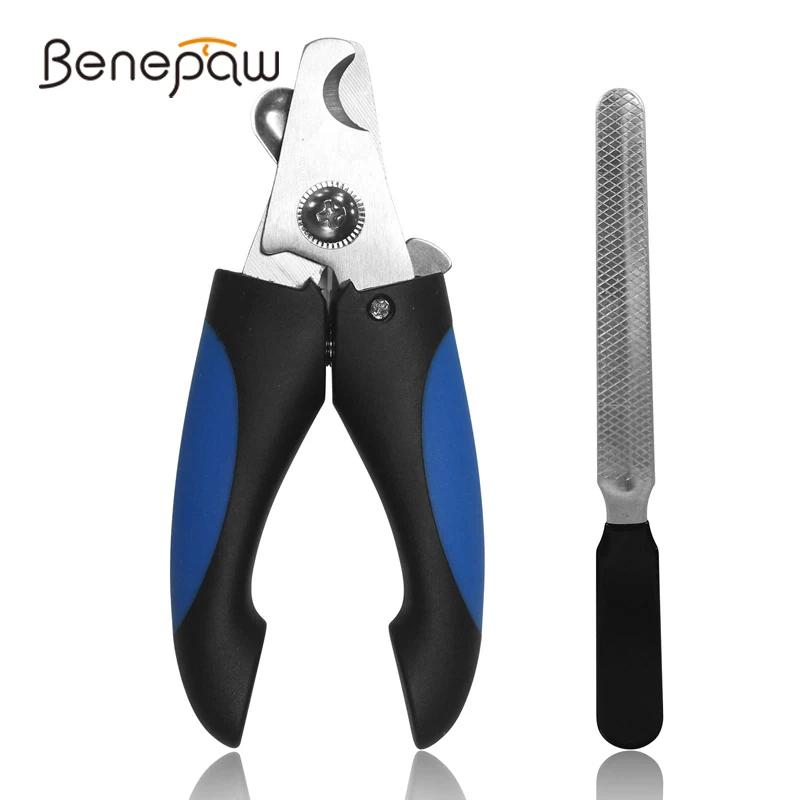 Benepaw Professional Dog Nail Trimmers Safety Guard To Avoid Over Cutting Cat Stainless Steel Dog Toenail Clippers Nail File
Benepaw Professional Dog Nail Trimmers Safety Guard To Avoid Over Cutting Cat Stainless Steel Dog Toenail Clippers Nail File