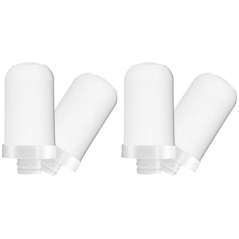 New Faucet Water Filter Cartridges, Hima 4 Pack 8-Layer Cleaning Universal Deep Sea Diatom Earth Ceramic Filter
New Faucet Water Filter Cartridges, Hima 4 Pack 8-Layer Cleaning Universal Deep Sea Diatom Earth Ceramic Filter