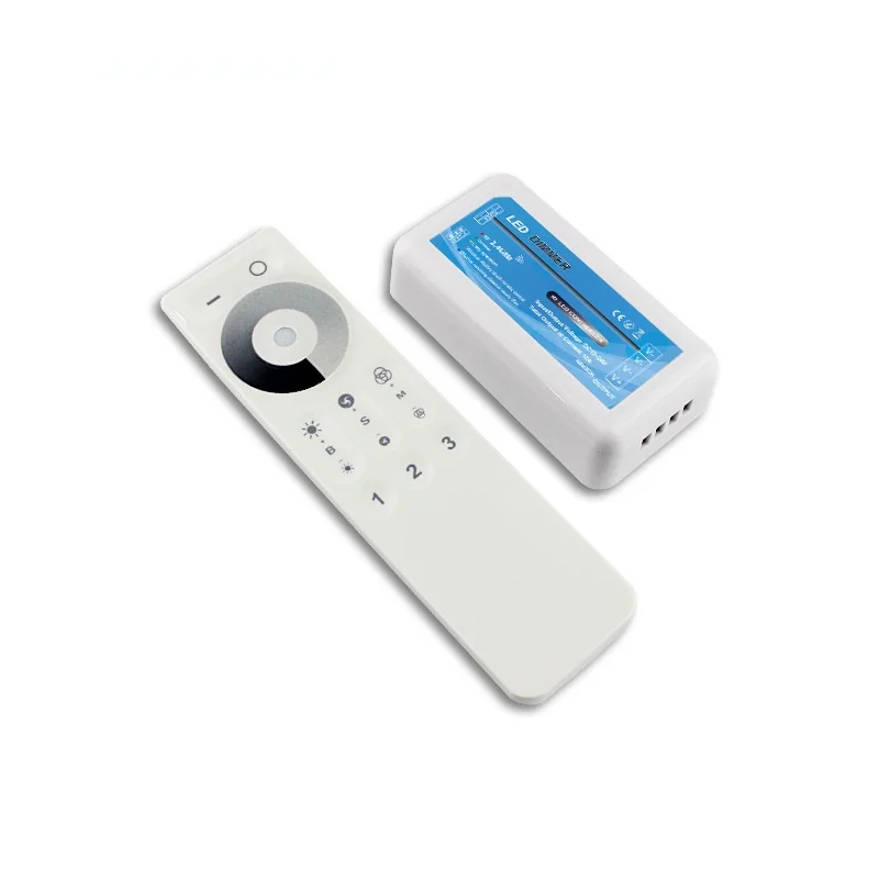 Touch Panel Single Color LED Group Controller Dimmer DC 12V 24V 3 Zones Wireless 2.4G RF Remote Controller for LED Strip Lights
Touch Panel Single Color LED Group Controller Dimmer DC 12V 24V 3 Zones Wireless 2.4G RF Remote Controller for LED Strip Lights