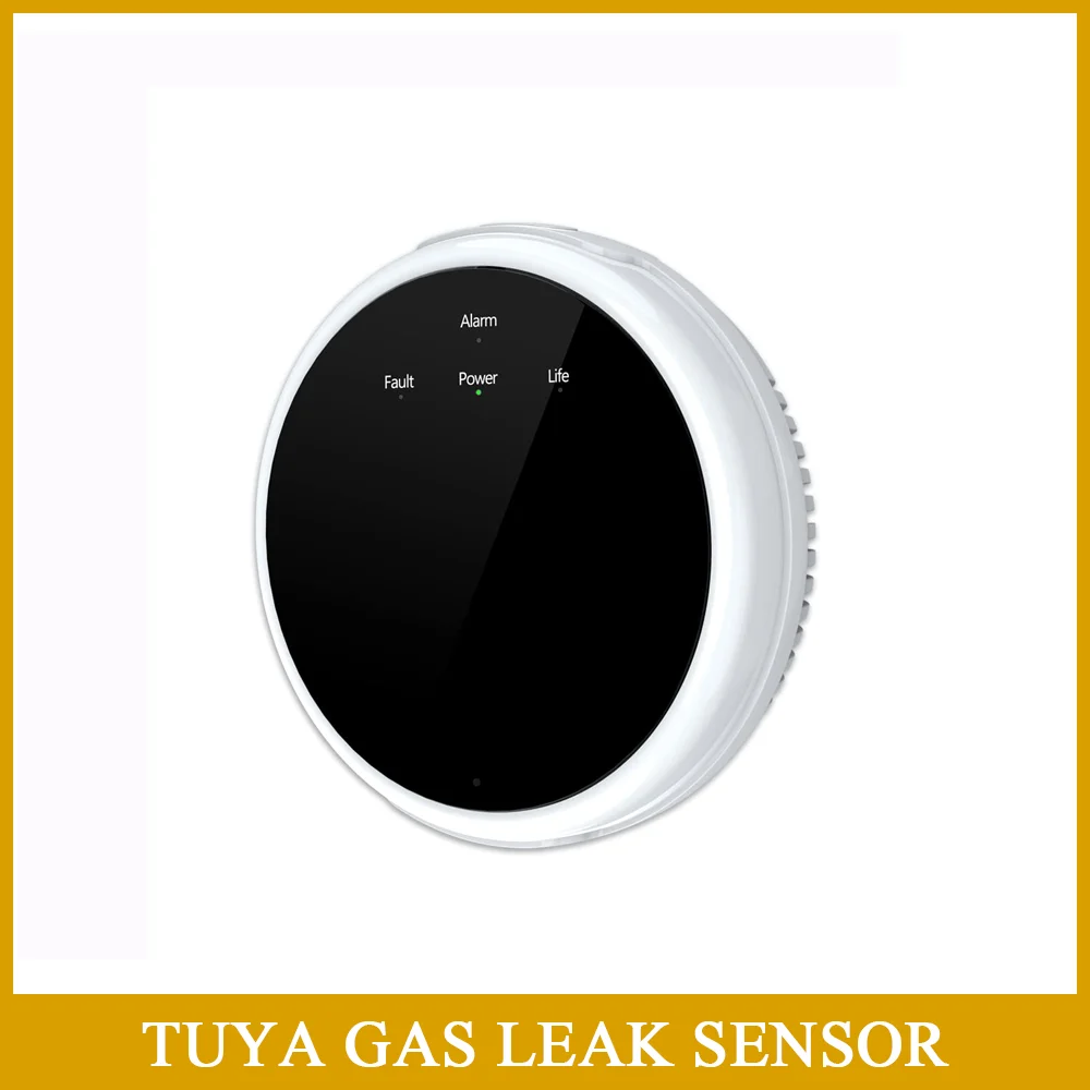 Tuya WiFi Gas Leakage Sensor Smart Home Alarm System Wireless Security Detector APP Control Safety Leakage Support Smart Home
Tuya WiFi Gas Leakage Sensor Smart Home Alarm System Wireless Security Detector APP Control Safety Leakage Support Smart Home