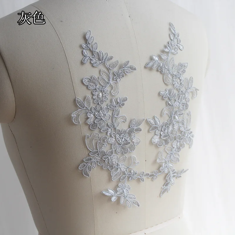2PCS High Quality Green Lace Applique 3D Flower Fabric Collar Pearl Patches Patch Accessories dentelle parches Free Shipping F7
2PCS High Quality Green Lace Applique 3D Flower Fabric Collar Pearl Patches Patch Accessories dentelle parches Free Shipping F7
