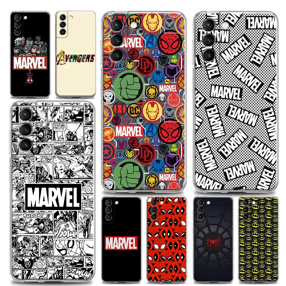 Clear Phone Case for Samsung S9 S10e Plus S20 S21 Plus Ultra FE 5G M51 M31 S M21 Case Soft Silicone CoverMarvel Avengers Logo
Clear Phone Case for Samsung S9 S10e Plus S20 S21 Plus Ultra FE 5G M51 M31 S M21 Case Soft Silicone CoverMarvel Avengers Logo