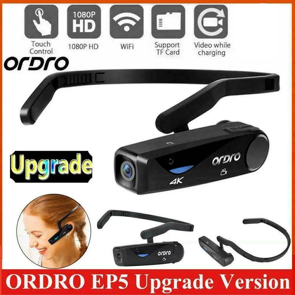 Video Camera Digital Camcorder ORDRO EP5 UHD 30fps Wearable Anti-shake IP65 Waterproof Camara Filmadora Vlog Camera
Video Camera Digital Camcorder ORDRO EP5 UHD 30fps Wearable Anti-shake IP65 Waterproof Camara Filmadora Vlog Camera