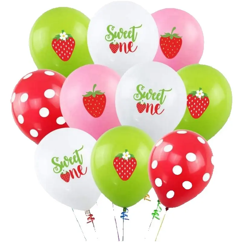 16PCS Strawberry ThemeSummer Sweet Party Baby Birthday Party LatexBalloon Set Decoration Props
16PCS Strawberry ThemeSummer Sweet Party Baby Birthday Party LatexBalloon Set Decoration Props