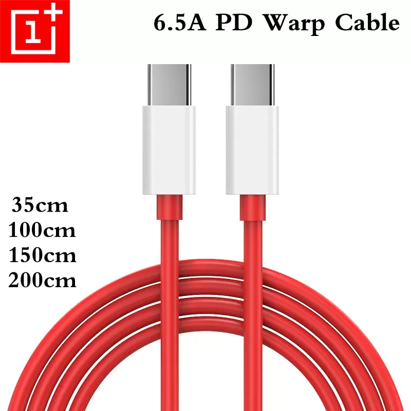 OnePlus Nord CE 5G N100 N10 9 Pro Warp Cable 35/100/200cm USB 3.1 Type C To Type C Fast Charging Line For One Plus 9R 8T 8 7T 7
OnePlus Nord CE 5G N100 N10 9 Pro Warp Cable 35/100/200cm USB 3.1 Type C To Type C Fast Charging Line For One Plus 9R 8T 8 7T 7