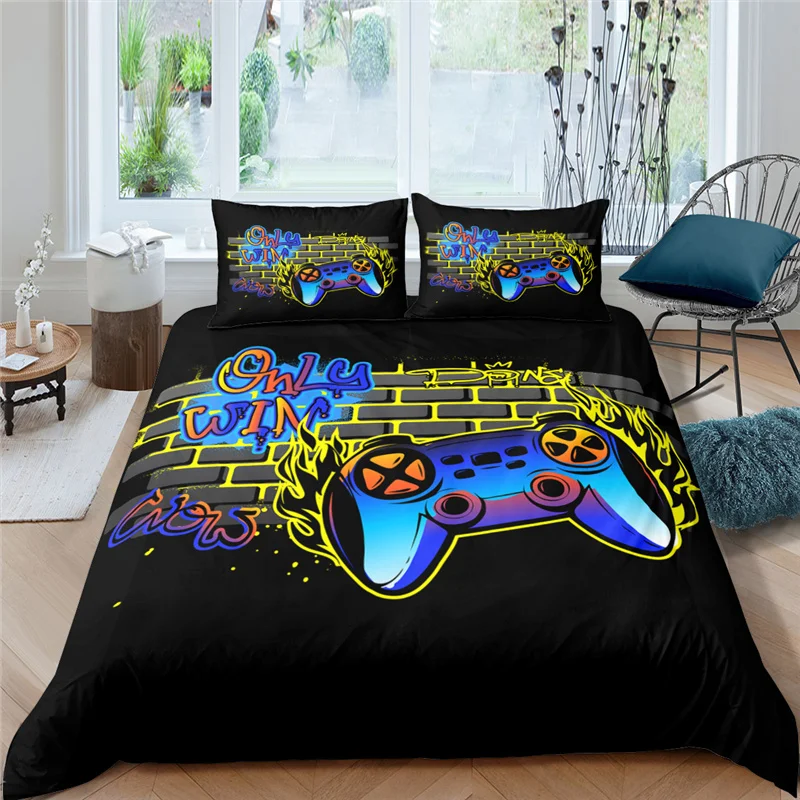 Luxury 3D Game Console Gamepad Print 2/3Pcs Kid Adult Bedding Set Duvet Cover Pillowcase Home Textile Single Queen and King Size
Luxury 3D Game Console Gamepad Print 2/3Pcs Kid Adult Bedding Set Duvet Cover Pillowcase Home Textile Single Queen and King Size