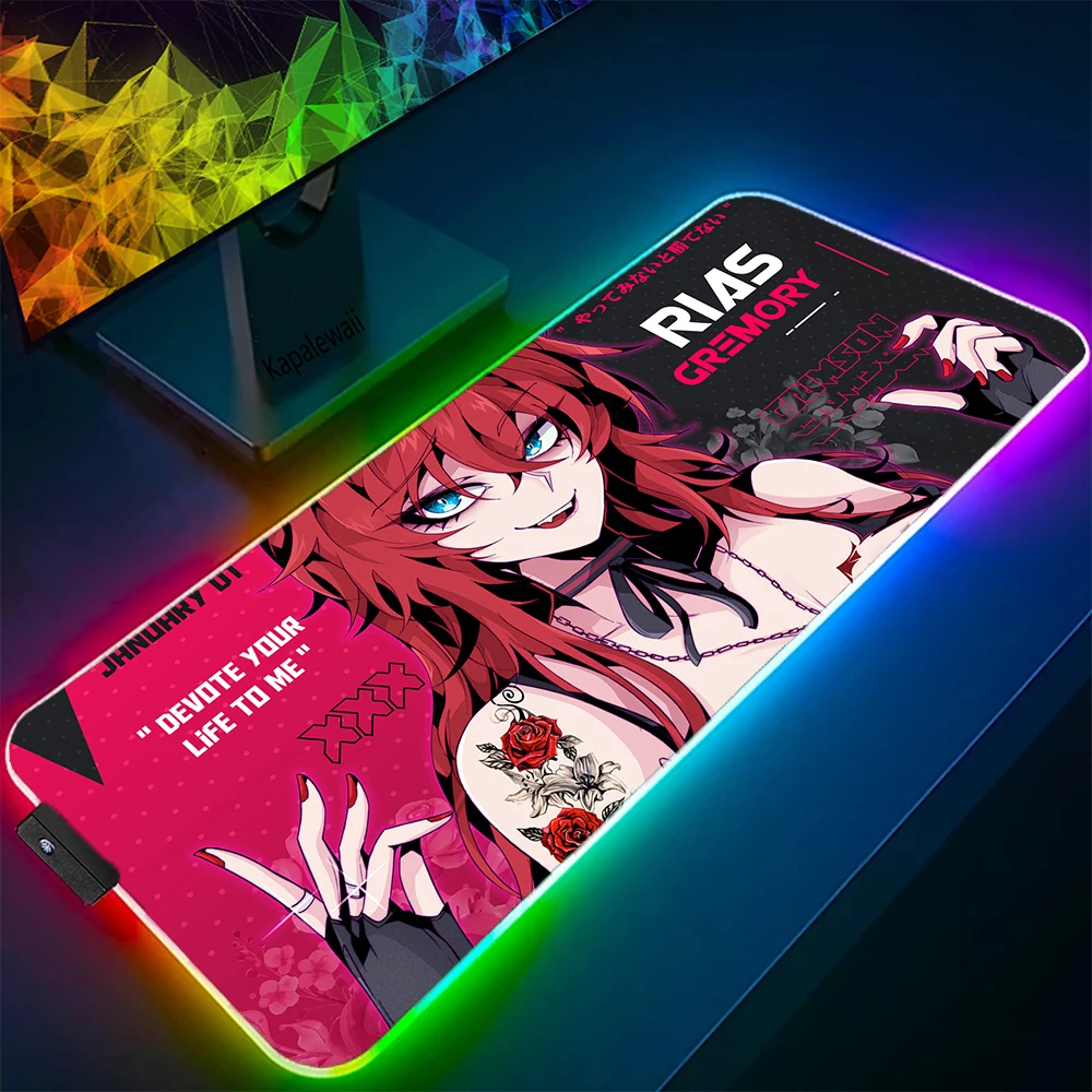 RGB Anime Zero Two Mouse Pad Darling in the FranXX Mouse Mat Gaming Mousepad LED Large Keyboard Pads Gamer Backlit 900x400mm
RGB Anime Zero Two Mouse Pad Darling in the FranXX Mouse Mat Gaming Mousepad LED Large Keyboard Pads Gamer Backlit 900x400mm