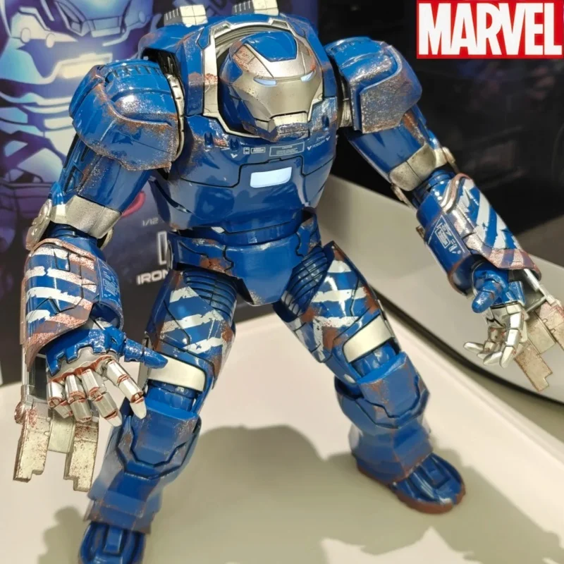 Новинка Лидер продаж 20 см Mk38 Marvel Мстители Железный человек голубой Igor легенды