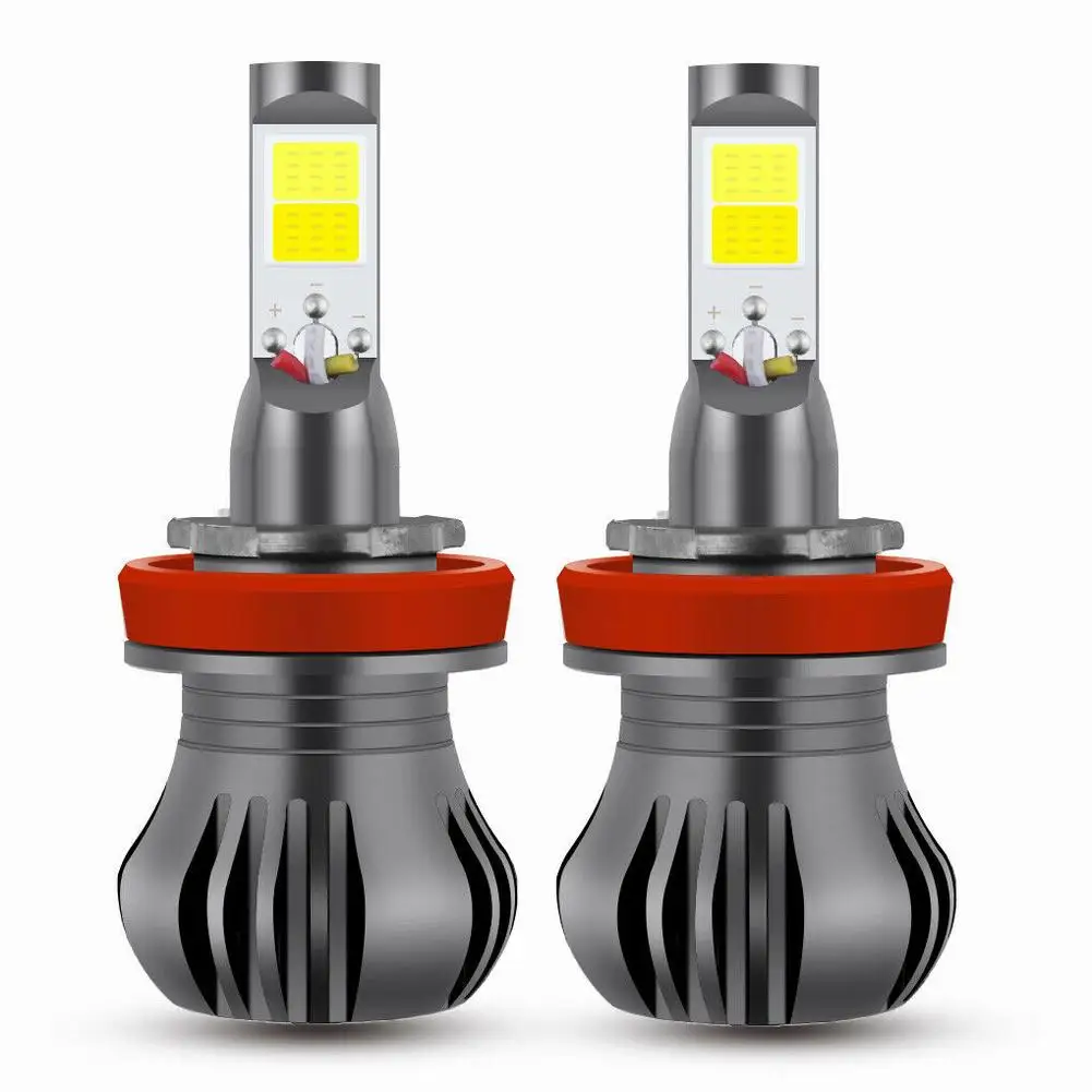 2PCS 24W 6500K+4300K H11 LED COB Fog Light Bulb Super Bright High Power Dual Color White Blue Strobe Fog Lamp
2PCS 24W 6500K+4300K H11 LED COB Fog Light Bulb Super Bright High Power Dual Color White Blue Strobe Fog Lamp